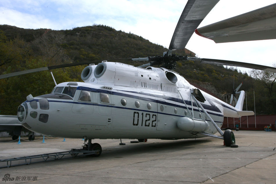 北京中國航空博物館的米6直升機
