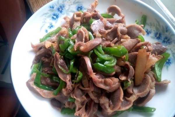 尖椒炒雞肫 尖椒炒雞肫