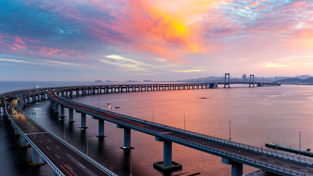 星海灣大橋為中國海上修建的懸索橋提供寶貴經驗