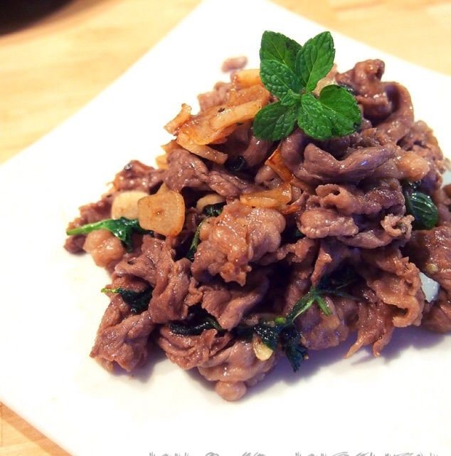 鮮薄荷牛肉 鮮薄荷牛肉