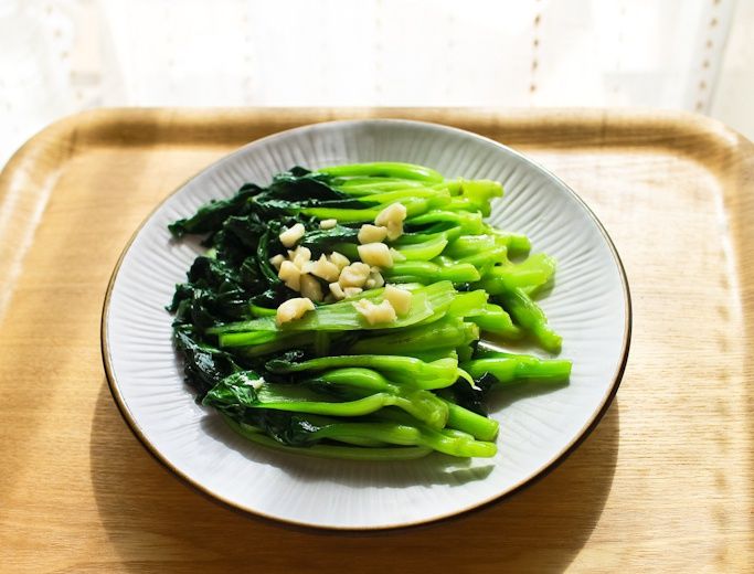 蒜炒小青菜 蒜炒小青菜
