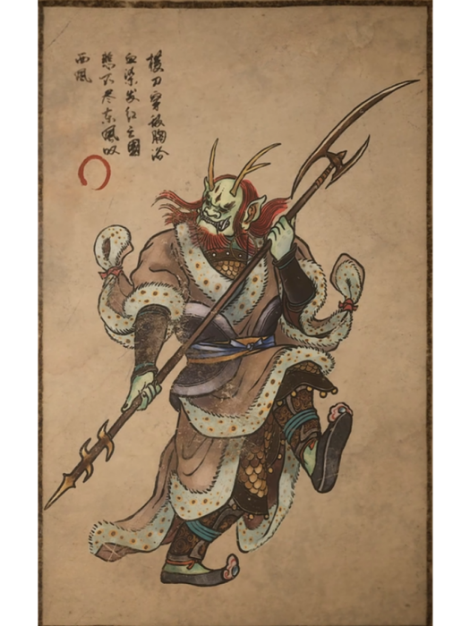 赤發鬼(《黑神話:悟空》第三章小西天登場的小妖) 赤發鬼(《黑神話:悟空》第三章小西天登場的小妖)