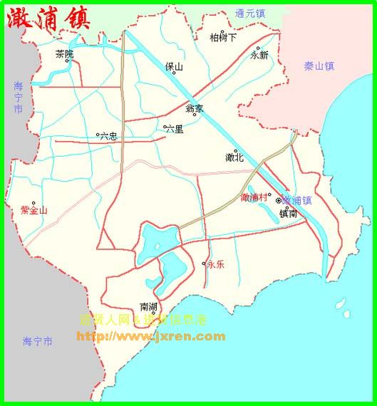 澉浦鎮地圖