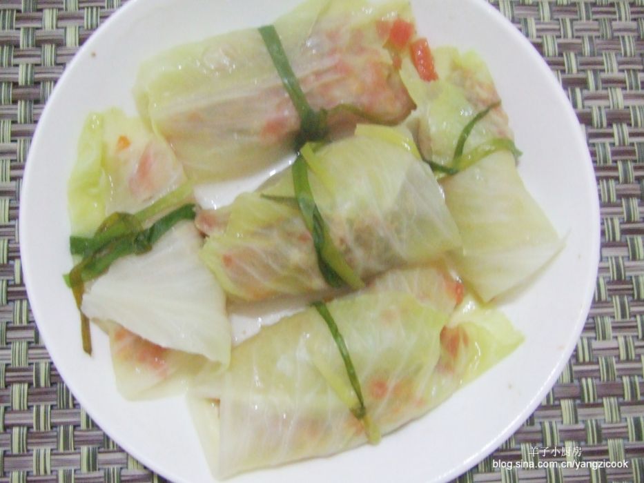 胡蘿蔔包菜卷 胡蘿蔔包菜卷