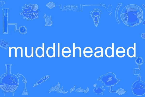 muddleheaded muddleheaded