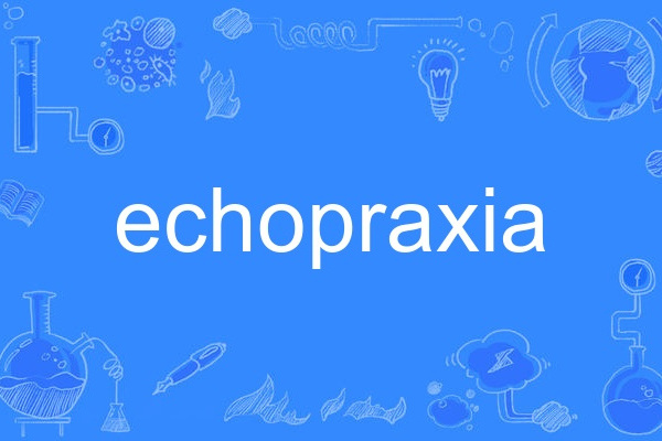 echopraxia echopraxia