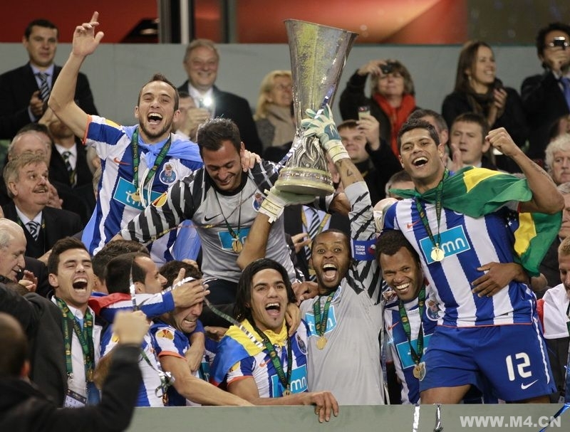 2010-2011賽季歐聯杯決賽波爾圖奪得冠軍