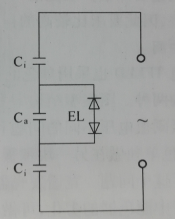 圖1-2 AC-TFELD的等效電路
