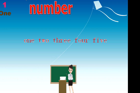 one two three four five one two three four five