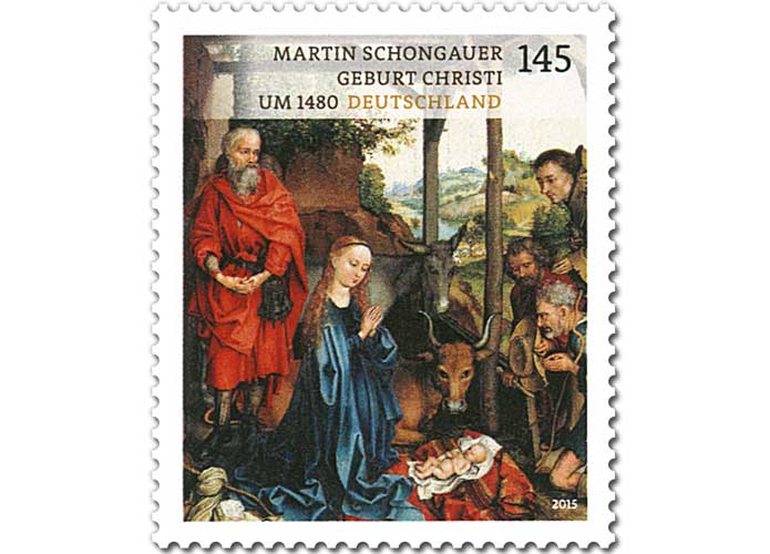 德國博物館館藏珍品系列：Martin Schongauer的《聖誕加冕》