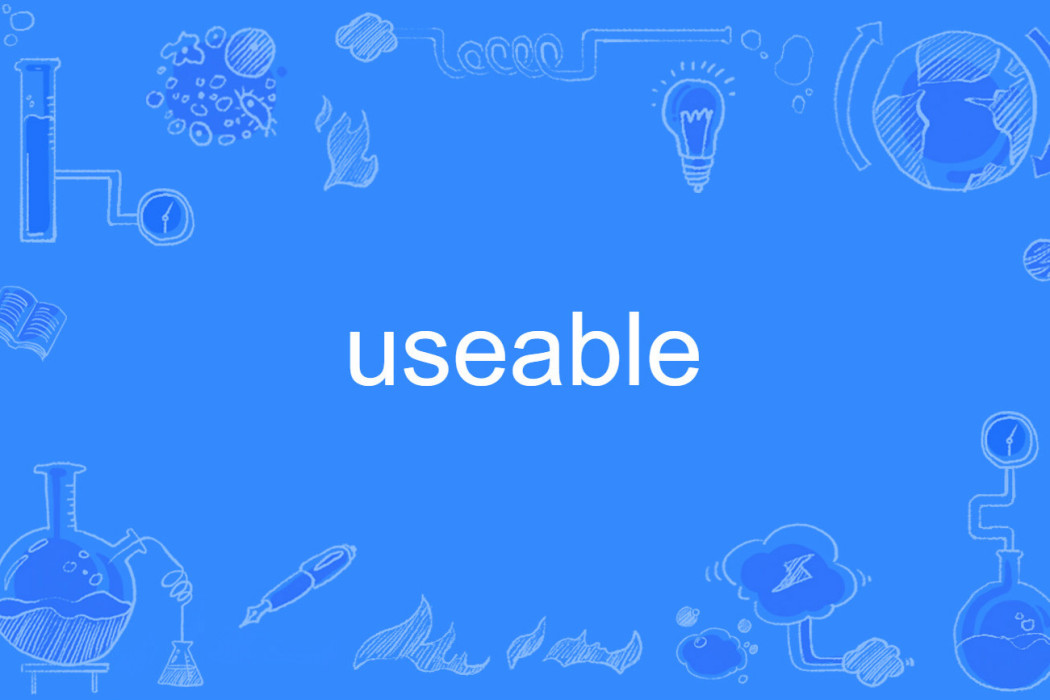 useable useable