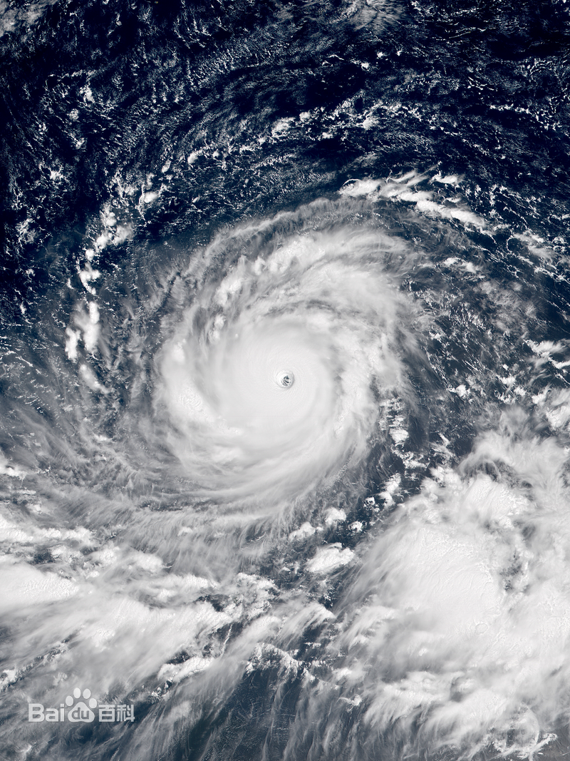 超強颱風山竹 衛星雲圖