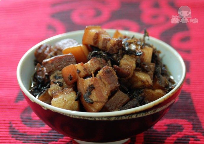 鹽菜燜肉 鹽菜燜肉