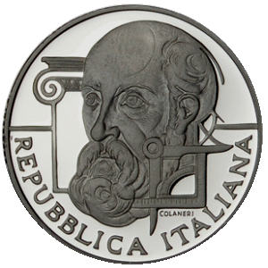 義大利發行帕拉第奧誕辰500年紀念幣