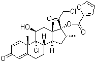 糠酸莫米鬆化學結構式