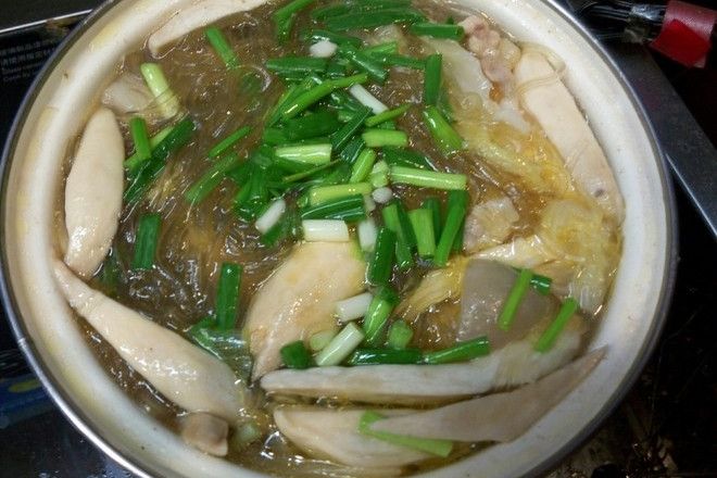 雞湯冬粉煲 雞湯冬粉煲