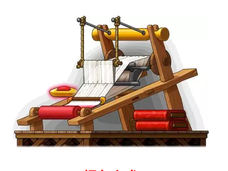 織布機(用於織布的機器)
