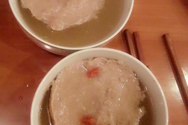 肉餅湯 肉餅湯
