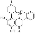2-（2-氯苯基）-5,7-二羥基-8-[(3S,4R)-3-羥基-1-甲基-4-哌啶基]苯並吡喃-4-酮