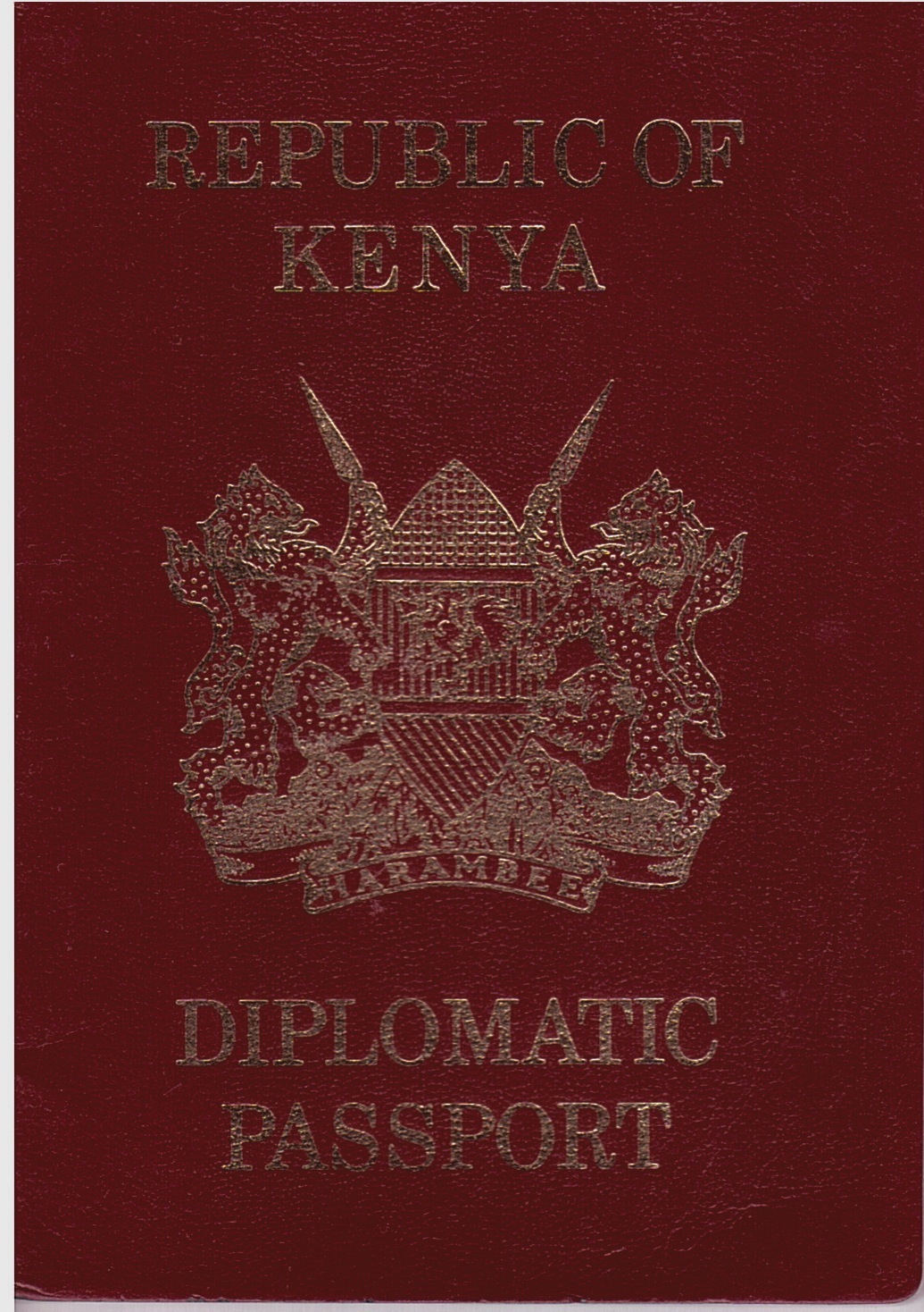 肯亞外交護照