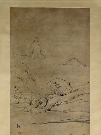 秋林獨釣圖 秋林獨釣圖