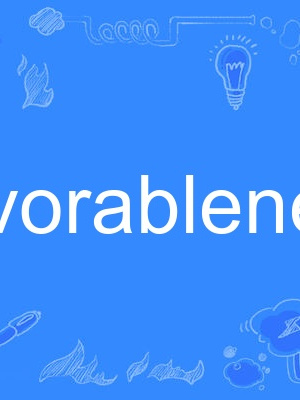 favorableness favorableness