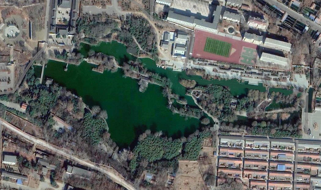 老龍灣境域（谷歌衛星地圖截圖）