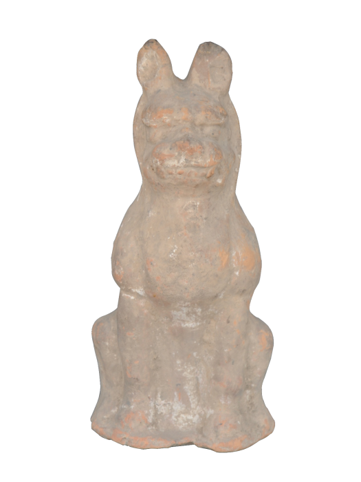唐鎮墓獸(陝西省藍田縣蔡文姬紀念館館藏文物) 唐鎮墓獸(陝西省藍田縣蔡文姬紀念館館藏文物)