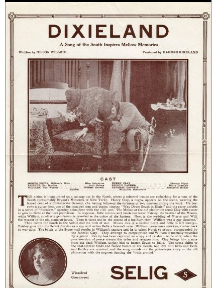 Dixieland(美國1913年Hardee Kirkland執導的電影) Dixieland(美國1913年Hardee Kirkland執導的電影)