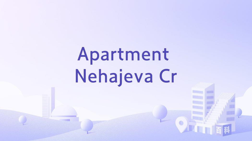 Apartment Nehajeva Cr Apartment Nehajeva Cr