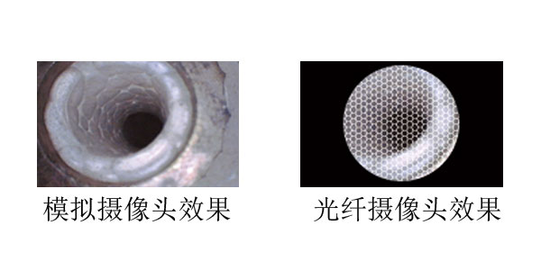 工業內窺鏡攝像頭CCD與光纖對比