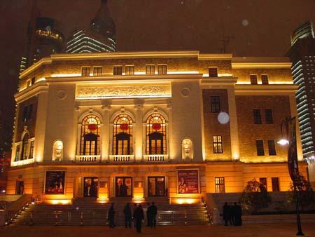 上海音樂廳夜景