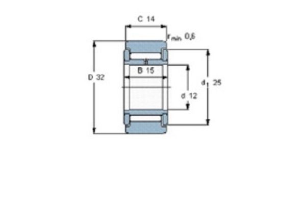 SKF NATV12軸承 SKF NATV12軸承