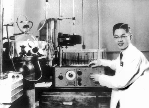 1950年在美國衣阿華大學放射性研究所
