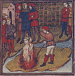 兩個聖殿騎士團成員被處以火刑