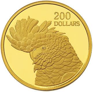 美冠鸚鵡紀念金幣