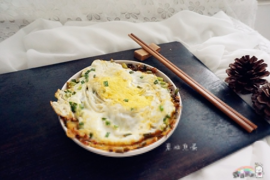 蔥油煎蛋 蔥油煎蛋