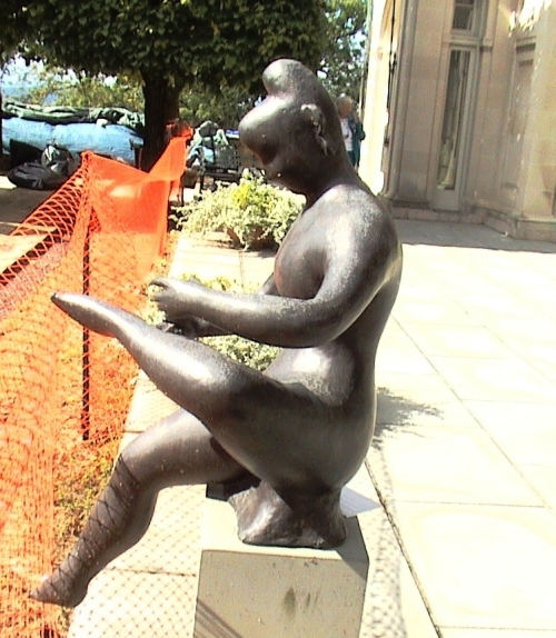 洛克菲勒莊園有特色的雕塑