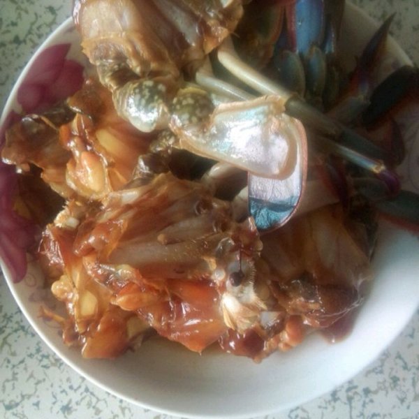 酸生醃螃蟹醬
