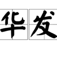 華發(詞語) 華發(詞語)