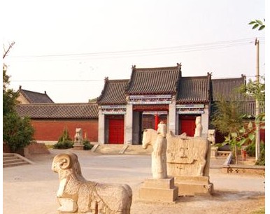 蘇祿王墓正門和神道