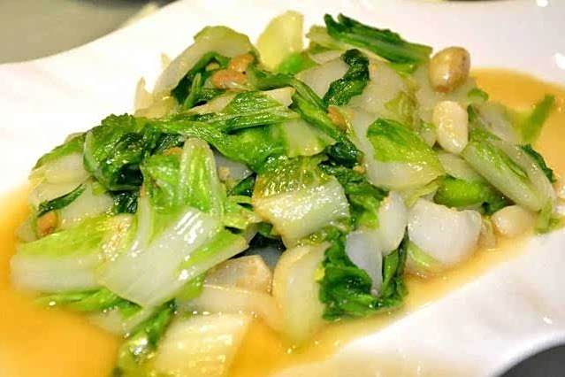 豆醬小白菜 豆醬小白菜