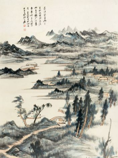 越山圖 越山圖