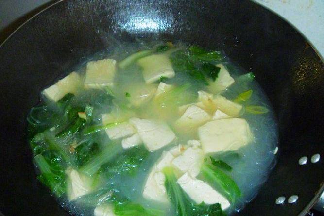 豆腐冬粉湯 豆腐冬粉湯