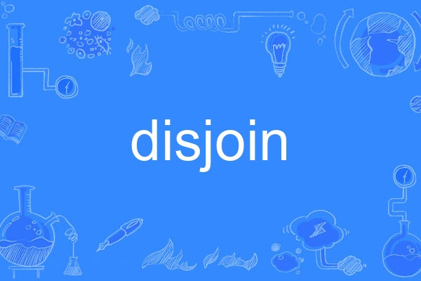 disjoin disjoin
