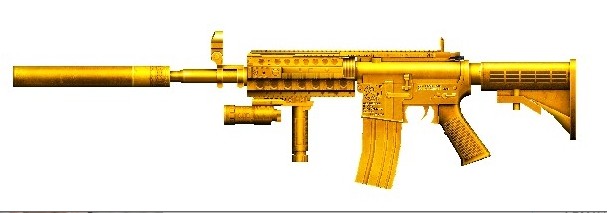 純黃金版黃金M4A1-X