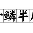 一鱗半爪 一鱗半爪