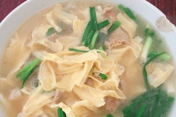 蟹肉腐竹湯 蟹肉腐竹湯
