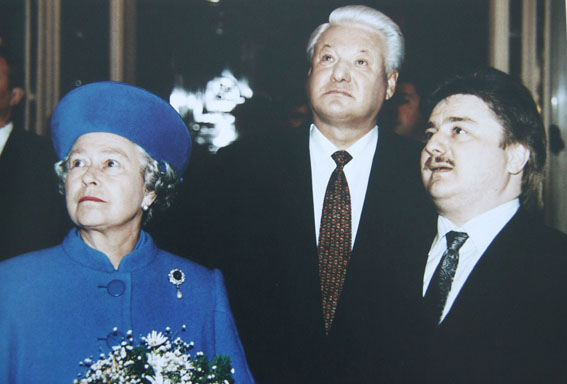 英國女王、葉爾欽與普利謝金