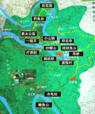 景區地圖